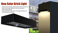 Lampe murale solaire super lumineuse IP65 étanche tout-en-un avec détecteur de mouvement PIR pour éclairage décoratif extérieur