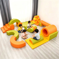 Ensemble d'équipements de jeu souple professionnels, blocs en mousse pour salle de sport pour tout-petits, garderie, intérieur