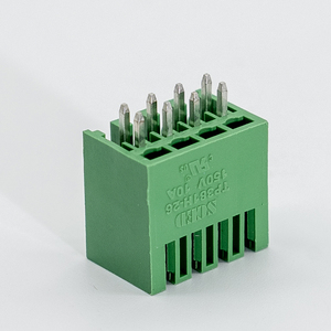 Sced nhà máy bán 3.50mm PA66 + 25% GF pluggable khối thiết bị đầu cuối 4 cực CUL CE VDE PCB Plug-in khối thiết bị đầu cuối - Product Image 1