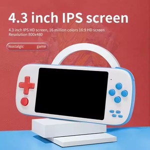 Xy11 Retro-Videogameconsoles 3500 Mah-Batterij 6800 + Klassieke Games 3d Hall Joystick Mini-Draagbare Spelmachine - Product Image 4