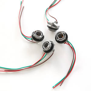 2 adet 1157 Led ışık lamba soketi otomatik tel kablo demeti - Product Image 3