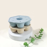Nouveau design sans BPA de moule en silicone pour bac à glaçons rond de qualité alimentaire en gros