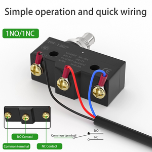 Interruptor de Viaje Serie TM con Contactos de Plata, Conductores de Cobre, ABS Retardante, Varios Tipos Disponibles para Envío Inmediato, Serie TM TM-1307 High - Product Image 2