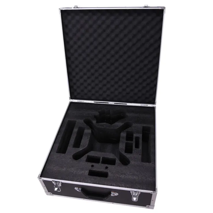 aluminum case carry DJI drone PHANTOM 3 with die cutting foam aluminum hard case