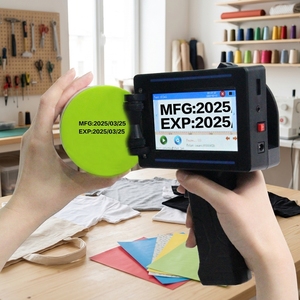 Nieuwe, populaire, draagbare <span class=keywords><strong>inkjet</strong></span>-snel drogende inktcartridge-etiketprinter voor glas, metaal, plastic etc. - Product Image 3