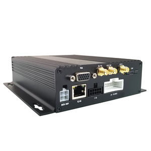 DVR mobile double carte SD à 4 canaux avec 4G/GPS/WIFI MDVR intégré ADAS + DSM pour remorque de camion d'autobus - Product Image 4