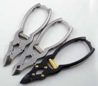 Coupe-ongles cantilever allemand pour les soins de santé, pinces à ongles, coupe-ongles, ouverture large de la mâchoire, lames courbées/droites, durables, pour les ongles
