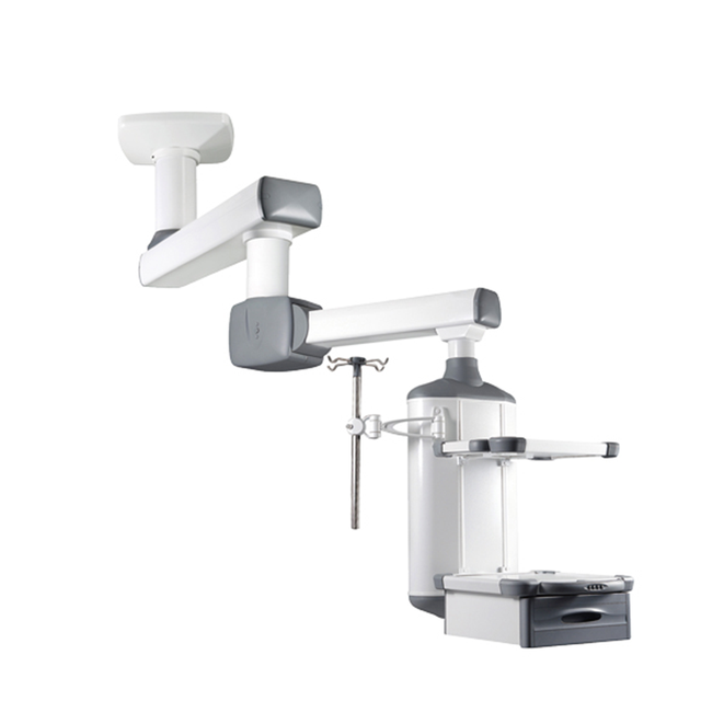 IN-PLEDT2 Medical Equipment Surgical Manual Tower Ceiling Pendant Crane Double Arm Surgery Medical Pendant Medical Tower