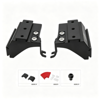 Support de fixation rapide pour phare de poteau A en alliage d'aluminium double couche pour véhicule tout-terrain Rong Fang RAV4
