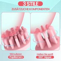 Meistverkaufter Kabelloser Brustmassager Weiblicher Brustwarzen-Stimulator Masturbator Bullet Vibrator G-Punkt Vibratoren USB-Vibration