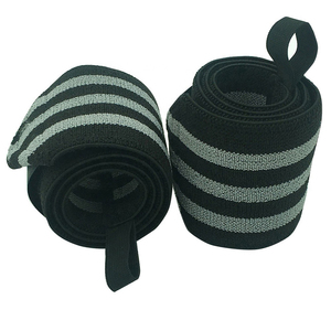 Bandes de maintien réglables en nylon rayées noir-gris pour toutes les saisons, unisexe, 2 pouces de large - Product Image 5