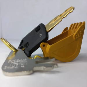 Piezas de maquinaria de construcción, llave de interruptor de encendido de excavadora 8H5306 5P8500, llavero de cubo de excavadora - Product Image 1