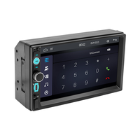 Autoradio Bluetooth 2 Din 7'' avec Carplay sans fil, Android Auto, MP5 pour voiture, Mirror Link, charge Type-C, AUX, FM, audio universel pour voiture