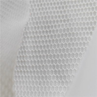 3D Air Spacer Sandwich 100% Bird Eye Polyester Tissu Mesh pour Sacs d'école Sac à dos Matériaux/Casquette Matériau de qualité supérieure