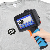 Imprimante textile portable Yaomatec 1730 à faible coût pour la maison, imprimante flexographique à jet d'encre pour texte/logo personnalisé sur tissu en coton pur