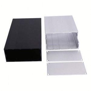 EBM Aluminum Alloy IP54 Control <b>Box</b> for Industrial Power Amplifiers-Customizable External Size Powder Coated Electronic Housing - Product Image 6