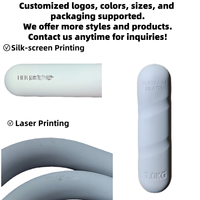 Haltères de yoga en silicone souple, haltères ergonomiques légers pour le Pilates, l'aérobic, le remodelage du corps, équipement d'entraînement