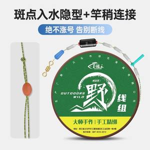 Juego de Líneas de Pesca Monofilamento E Fish Wild, 2.5g, Nailon de Alta Resistencia, Equipo de Pesca de Río, Líneas Enrolladas Completas para Carpa y Carasúcar - Product Image 2