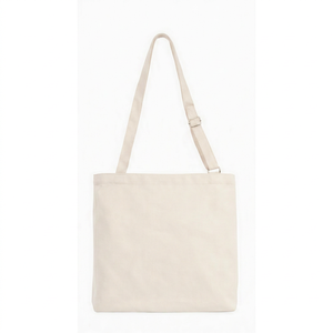 <b>Canvas</b> Shopping Tote <b>Bag</b> Large Size Shoulder Handle Solid Color Daily Use Eco Friendly Reusable <b>Bag</b> - Product Image 2