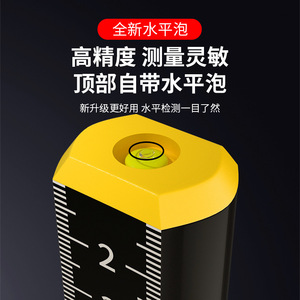 Casillas Magnetic Level Gauge 15cm Octagonal Base Strong Magnet For Wall Floor Tile Ceiling Leveling - Product Image 5