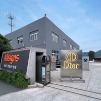 Lettres murales 3D personnalisées avec logo, enseigne commerciale en métal doré, enseigne de salon de beauté, enseignes extérieures pour entreprises