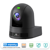 Caméra PTZ 4K 25X de qualité professionnelle, USB, PoE, 3G-SDI, avec suivi automatique IA et mise au point, contrôle IP à distance pour diffusion en direct et églises