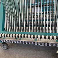 Chariot spécial pour harpes à verre d'atelier, support à harpes à verre haute capacité, support à harpes à verre isolant personnalisable pour la vente en gros