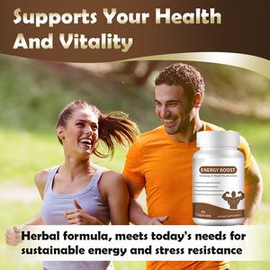 Cápsulas Herbales Rehmannia Ginseng Shilajit 14 en 1, Nueva Venta Caliente OEM, Suplemento para Energía, Inmunidad y Resistencia del Himalaya - Product Image 4