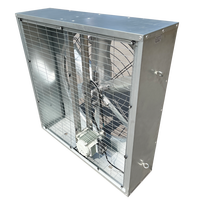 Ventilateur de ventilation électrique pour serre MX-H1000, extracteur de fumée industriel suspendu avec courroie de transmission