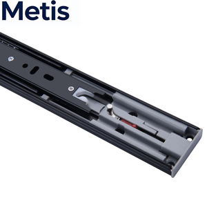 Sản xuất chuyên nghiệp 3-Folding Telescopic kênh đẩy để mở ngăn kéo trượt cho tủ quần áo nhà bếp ăn đồ nội thất phần cứng - Product Image 3