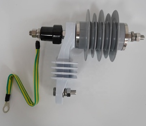 3-36kV oxyde <span class=keywords><strong>de</strong></span> métal polymère logé époxy démissionner haute tension appareillage <span class=keywords><strong>terre</strong></span> tige parafoudre - Product Image 2