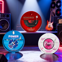 Parfum créatif en forme de disque vinyle, mini-parfum avec une fragrance longue durée, style unique de parfum à la mode