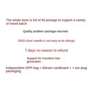 Boucles d'oreilles pendantes en perles d'Akoya haut de gamme, style rétro français, luxe léger, simples et polyvalentes pour femmes, en argent 925, vente en gros - Product Image 4