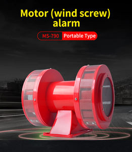 Sirine Industri/Keamanan MS-790 Heavy-Duty High-Speed <span class=keywords><strong>Alarm</strong></span> Super Loud Penetration <span class=keywords><strong>Durable</strong></span> Steel Waterproof Dustproof - Product Image 3