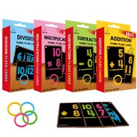 Cartes flash pour l'apprentissage précoce des mathématiques et des compétences en calcul mental pour enfants, matériel pédagogique de l'usine source.