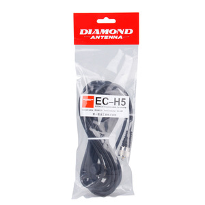 สายเคเบิลป้อน EC-H5เพชรแบบญี่ปุ่น2 3 4 5 6เมตร RG58U 50-3ม. ขั้วต่อโคแอกเซียลกันน้ำตัวผู้สำหรับวอล์กกี้ทอล์กกี้ - Product Image 3