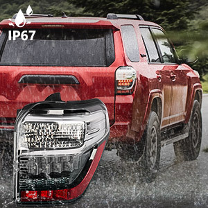 Funkywheel 2018 Lámpara de repuesto Conjunto de luces traseras Toyota para 4Runner 2014-2021 - Product Image 3