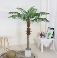 Hochwertiger Realistischer Grüner Künstlicher Baum 350cm Hoch Künstliche Areca-Palme Betelpalme mit Topf
