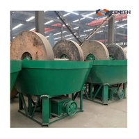Moulin à bacs humides à bas prix, offre spéciale pour le marché du Cameroun et du Congo, petit moulin à bacs humides 1200 pour l'or