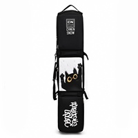 Sac de ski en gros avec roulettes, grande capacité, séparation humide/sec, imperméable, pour équipement de ski et snowboard, pour skis simples et doubles