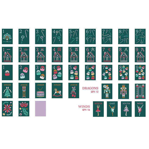 Juego de Fichas de Mahjong Premium YY, Fichas de Mahjong Chinas Portátiles para Entretenimiento Familiar - Product Image 3