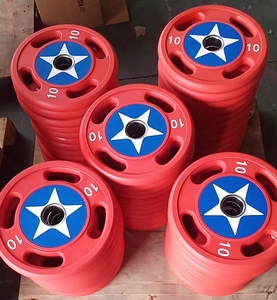 Đội Trưởng Mỹ Quả Tạ Thiết Lập Biểu Tượng Tùy Chỉnh Phòng Tập Thể Dục Thiết Bị Tập Thể Dục Cao Su 2.5Kg-50Kg Trọng Lượng Cho Sức Mạnh Đào Tạo Tập Thể Dục Các Bài Tập - Product Image 6