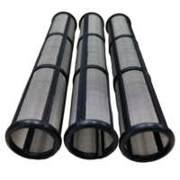 Saringan Pompa Universal 30/60/100/200mesh, Filter Jaring Baja Tahan Karat Sanitasi untuk Pompa Hidrolik & Pelapis