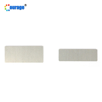 Offre Spéciale feuille d'aluminium de sublimation badge magnétique personnalisé