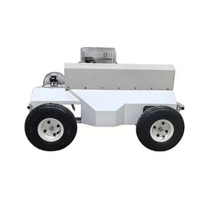 Châssis de robot industriel personnalisé de type Ackermann à direction avant, contrôlé par câble, avec inspection complète du châssis - Product Image 6