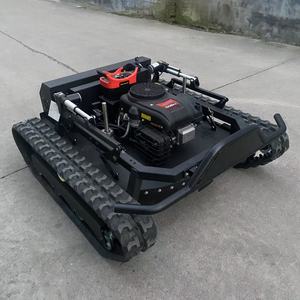 Tondeuse robotisée sans fil télécommandée sur chenilles tout-terrain pour pentes QZ-550J, modèle le plus vendu en usine - Product Image 3