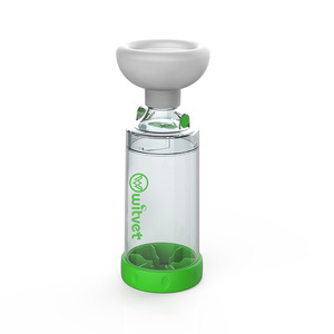 Nébuliseur pour animaux de compagnie, flacon de médicament orange et vert, usage vétérinaire - Product Image 3