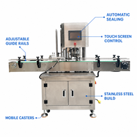 Machine de scellage de boîtes de conserve, vente directe d'usine, automatique, en acier inoxydable, qualité alimentaire, prix de gros pour les aliments en conserve