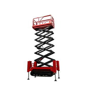 Plataforma Elevadora de Tijera Eléctrica de Alta Calidad, Autopropulsada, de 5-12 Metros, Tipo Carro, para Trabajo Aéreo - Product Image 1