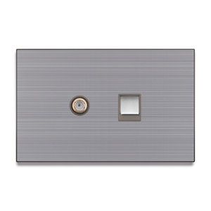 Chất lượng cao 118-x4 thép không gỉ 250V chuyển đổi ổ cắm 1/2/3 gang ánh sáng chuyển đổi điện với 16A Max. current - Product Image 2